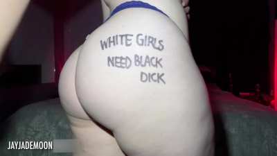 White girls need BBC