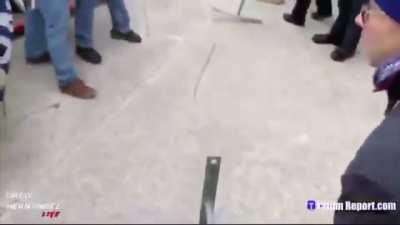 Republicans: “BLM protests are so destructive and violent and not the right way to bring change”... Also Republicans: