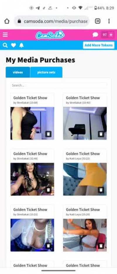 6$ mega 10+ videos pm if interested