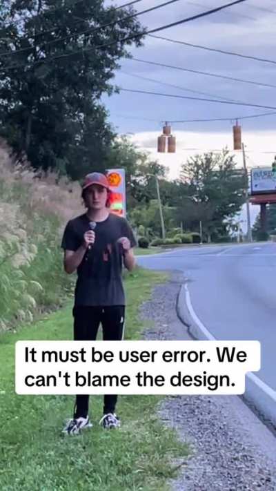 Pedestrian deaths are NEVER 