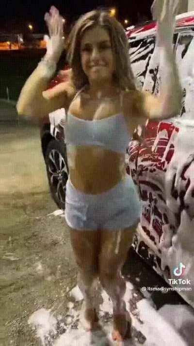 Madi looking playful