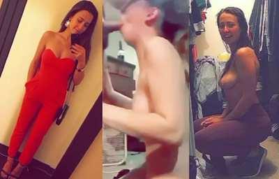 She loved getting face fucked as her boyfriend took the video.