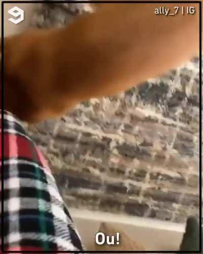 As soon as she hears 