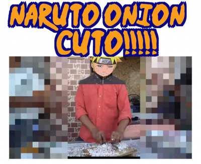 Didn't know even onions can make Naruto cry......