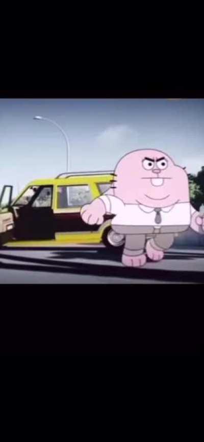 How V gets out of a car at top speed