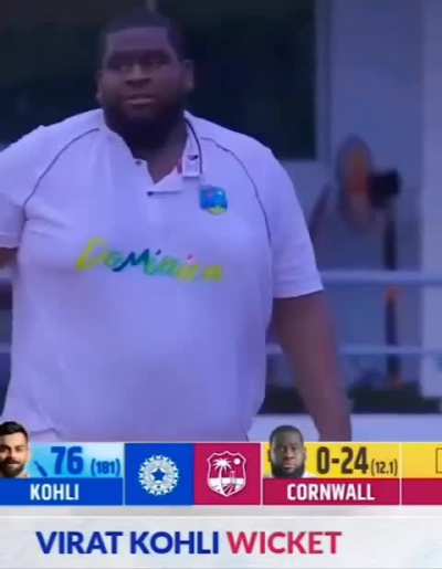 Fittest Cricketer v/s Unfittest Cricketer 😏