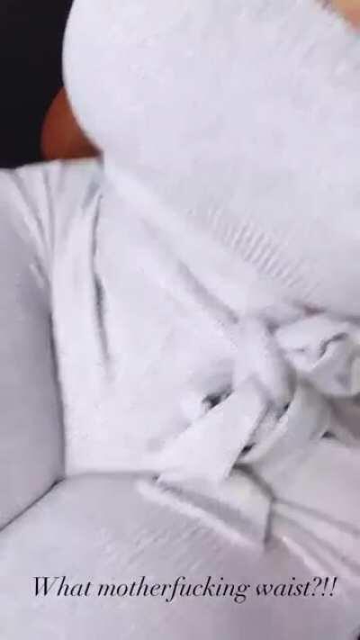 Those thighs got me sprung..