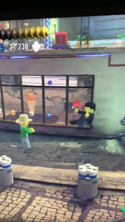 Minfig having the time of his life