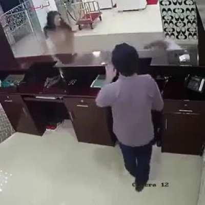 Man sexually harassed woman, went home with a broken leg. San Diego reported