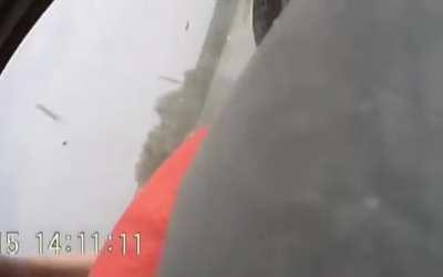 Russia: Lada hits author at full speed