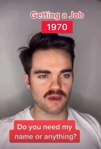 Conseguir um emprego hoje em dia.