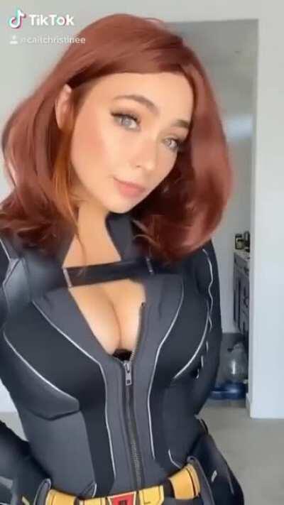 caitlinchristinee as Black Widow