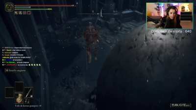 Is the big ball following me even if I go up?