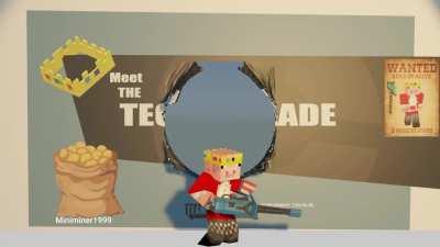 Meet the technoblade (TF2 style)