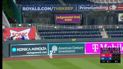 Thom Brenneman apologizes for using a homophobic slur before he is pulled off the air, whilst Castellanos hits a HR