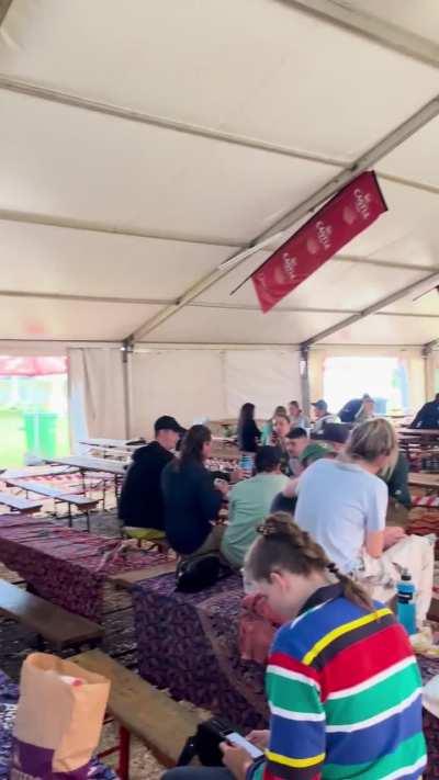 Bok fans reserving their spots 12 hours before kick-off