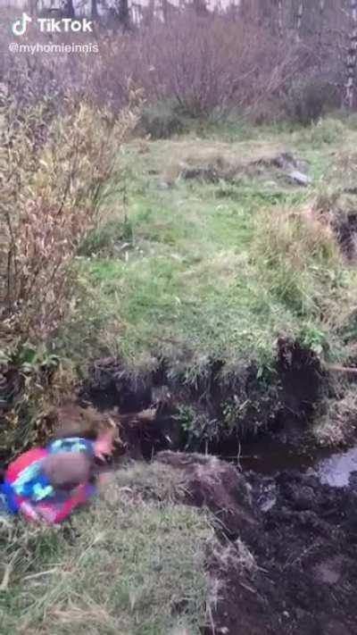 He got such a long run up too