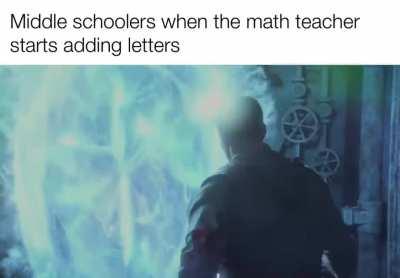 Middle school kids be like