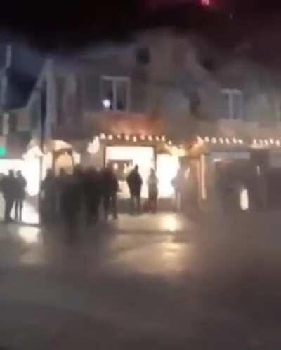 WTF! Beware of idiots with fireworks