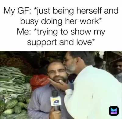 Me thinking this will keep her stay concentrated