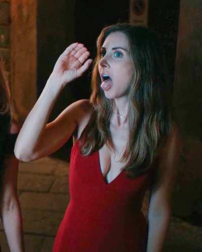 Your wife Alison Brie whenever I come over to your house. I think she might like more than you
