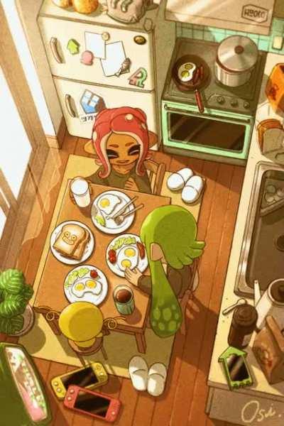 Good morning [Oshiruko]