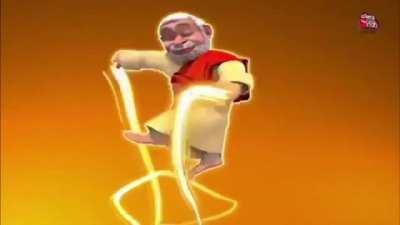 The Indian prime minister has been pierced by the stand arrow and now has his stand, Golden Experience