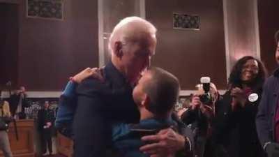 President Biden’s wholesome reaction