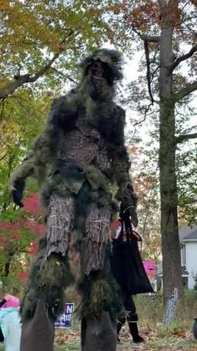 I dressed up as an Ent for Halloween