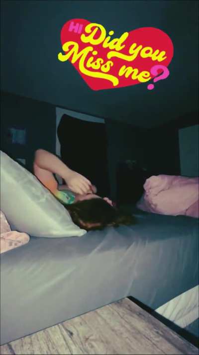 This redhead is loyal to Chad and his giant black cock.