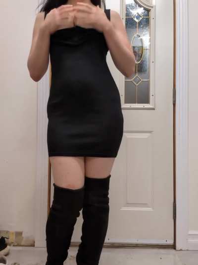 Coming back from a girl's night out with a gaping asshole