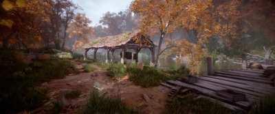 A Plague Tale Innocence - Shack by the river (176MB, 3440 x 1440 ultrawide)