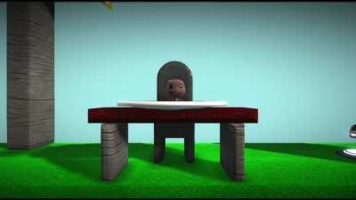 Sackboy refuses to eat.