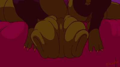 Bedtime Ball-Bashing w/Cartoon SFX. (VORE WARNING)