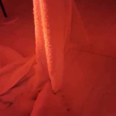 Getting those toes clean