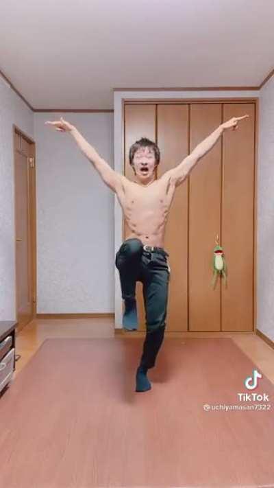 Chad has some nice moves