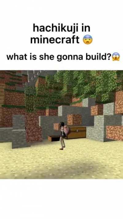 what is she gonna build 😱