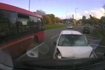 That's one way to take a roundabout