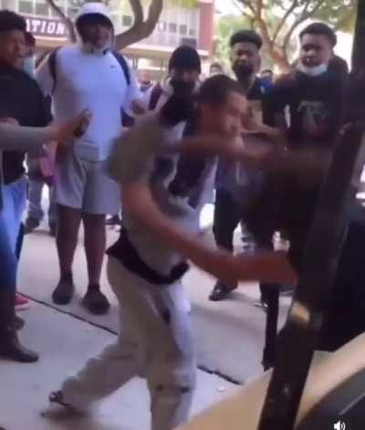 Long Beach Asian Boy Crip vs non banger