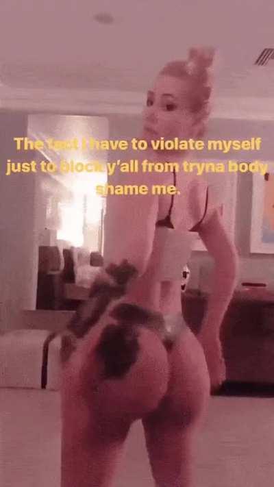 I'd fucking own Iggy's fat ass