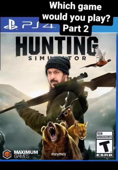 Which game would you play?