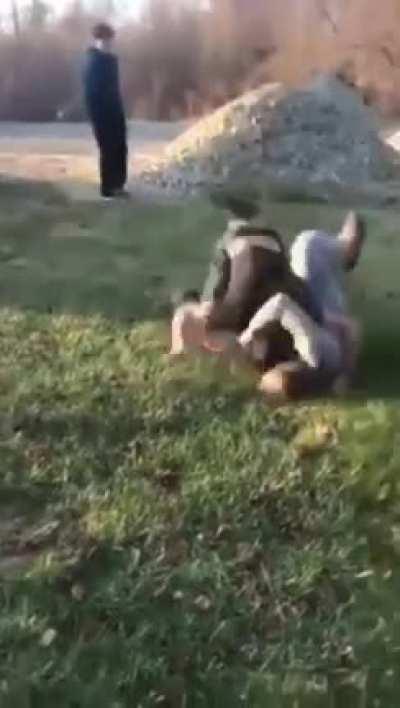 Nothing scarier than a wrestler who knows how to fight dirty