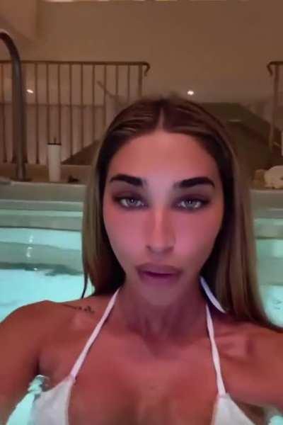 White bikini from Snapchat