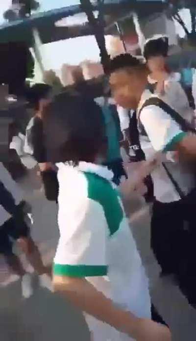 Everyone stares in confusion