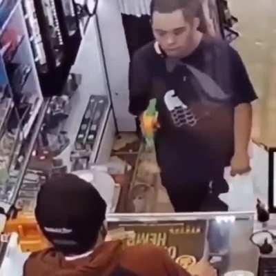 ... to rob a store