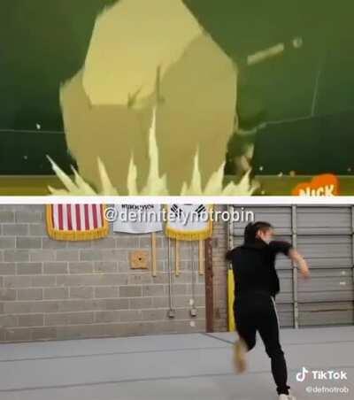 This dude studied movements in ATLA en performed them himself