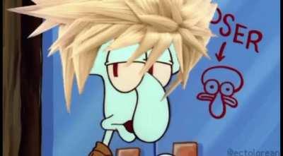 Cloud when Sora got into Smash (original video in comments)