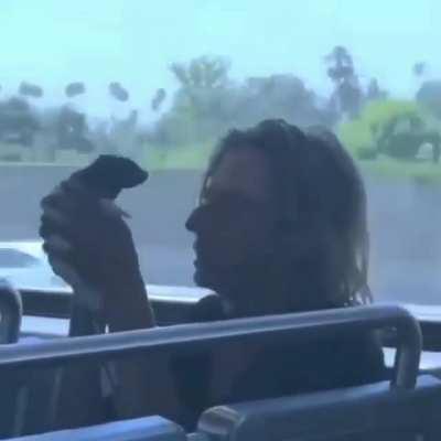 Definitely on hard drugs