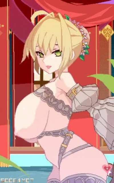 Nero Lovingly Bonds With Her Master