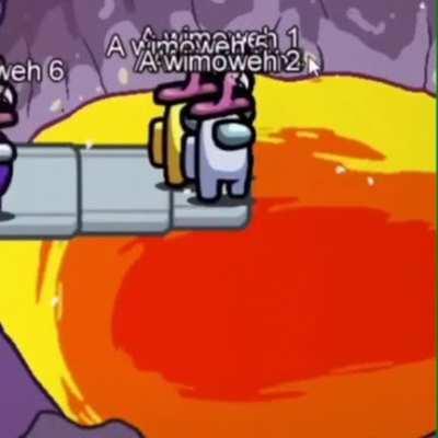 Nem gosto muito de Among Us mas esse meme eu achei legal